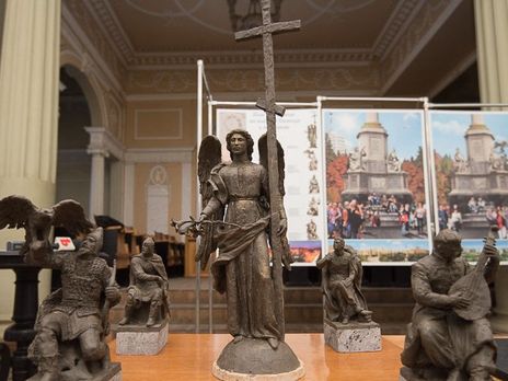 На месте памятника Ленину в центре Харькова установят ангела в окружении исторических персонажей