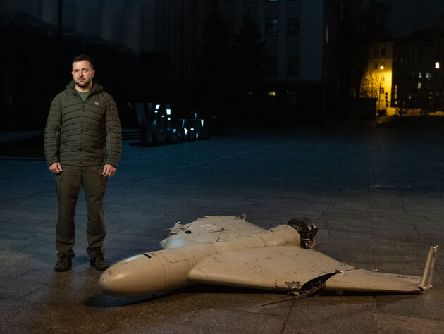 Зеленський назвав кількість Shahed, яку Росія випустила по Україні 2024 року