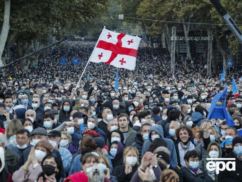 "Грузія у смертельній небезпеці". Саакашвілі закликав до мобілізації на парламентських виборах 26 жовтня