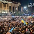 В Грузии начался протест, Зурабишвили – на улице с митингующими, оппозиция требует повторных выборов