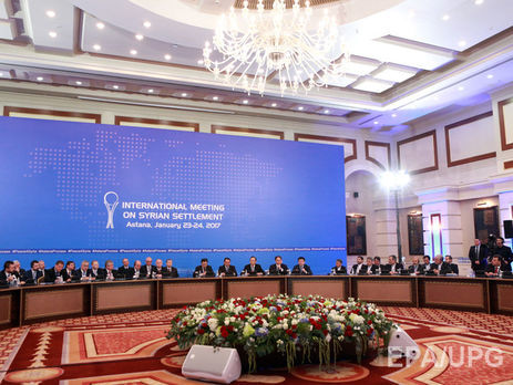 В Астане проходит совещание международной группы по прекращению огня в Сирии