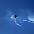 Сьогодні наші пілоти F-16 збили приблизно 10 повітряних цілей – Зеленський