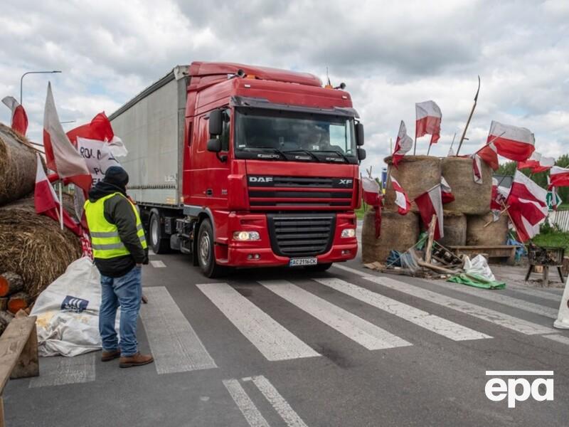 Польские фермеры могут в декабре заблокировать всю границу с Украиной