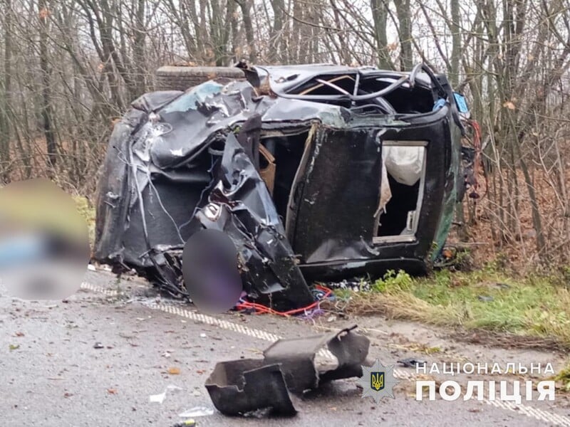 В ДТП в Винницкой области погибли три человека, среди пострадавших есть дети – полиция