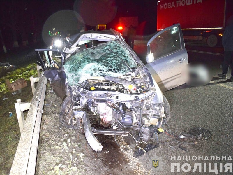 У Вінницькій області сталася ДТП із фурою, загинуло три людини. Фото