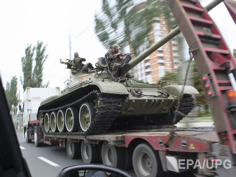 Последнее время по оккупированным территориям Донбасса перемещаются огромные колонны военной техники – житель Донецка