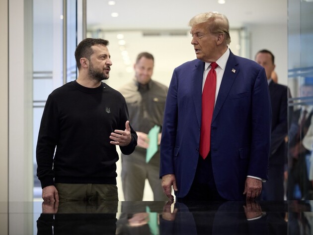 Зеленский: Трамп может стать первым лидером, который прилетит на самолете в Украину. Это было бы символично