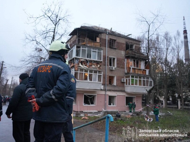 Выросло количество раненых в Запорожье в результате удара РФ