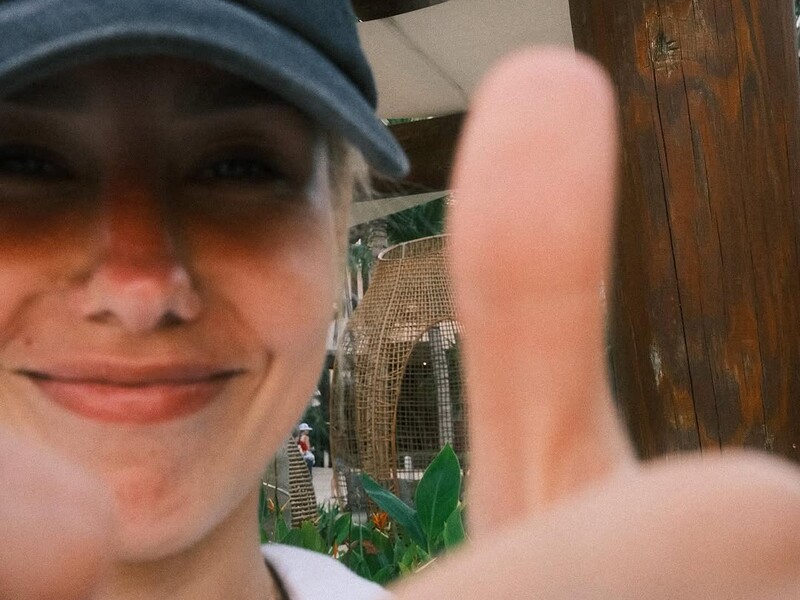 Квиткова снялась в миниатюрном бикини