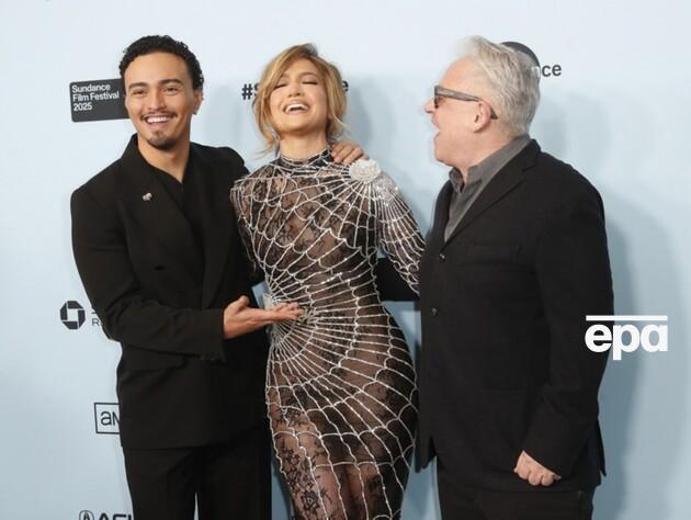 Лопес з'явилася на прем'єрі мюзиклу 