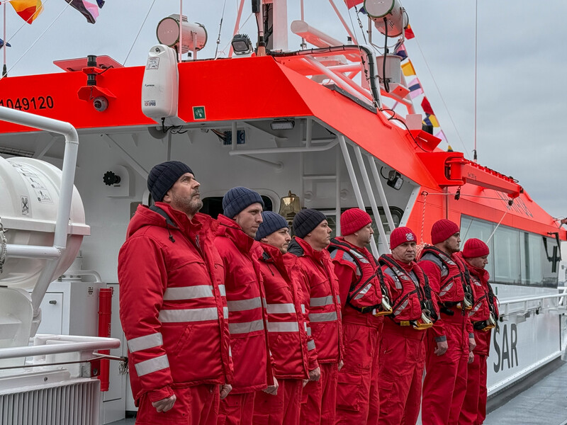 Украина получила новый спасательно-поисковый катер от Эстонии