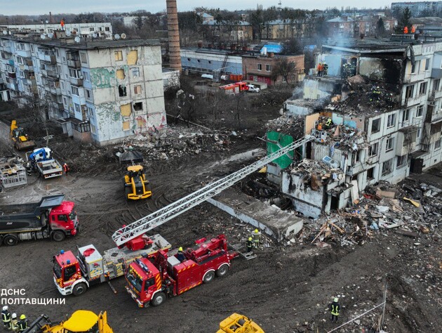 Серед загиблих унаслідок російського обстрілу Полтави ідентифікували третю дитину – ДСНС