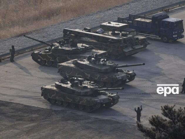 США и Южная Корея проводят военные учения у границы с КНДР. Фото