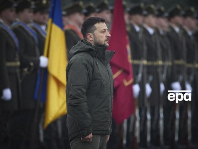 Зеленский заявил, что имеет карту с количеством и типами войск партнеров, которые могут развернуть в Украине