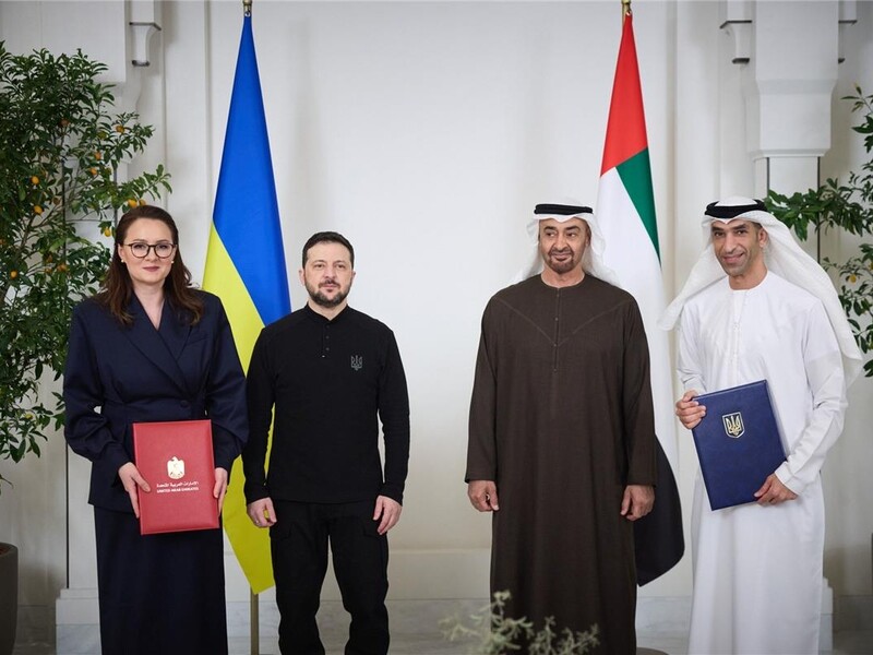 Украина и ОАЭ подписали соглашение о всеобъемлющем экономическом партнерстве