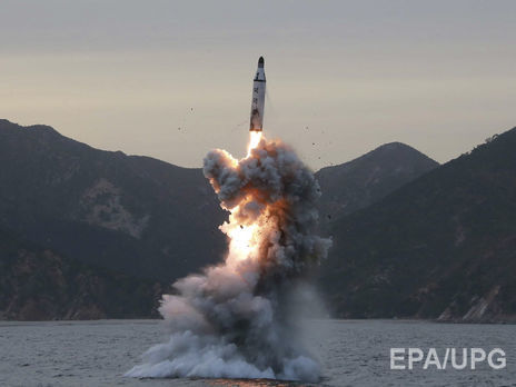 КНДР запустила баллистическую ракету