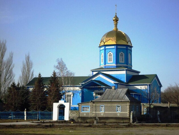 В Донецкой области армия РФ уничтожила старинную деревянную церковь