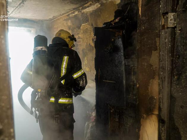 У Сумах унаслідок пожежі загинула восьмимісячна дитина