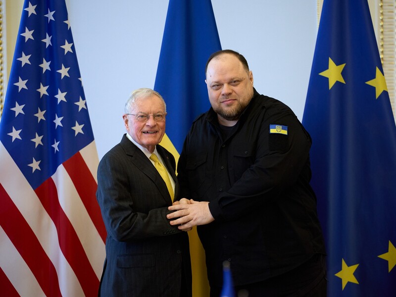 "Росія – агресор, Україна – жертва". Стефанчук розповів, про що говорив зі спецпосланником Трампа в Києві