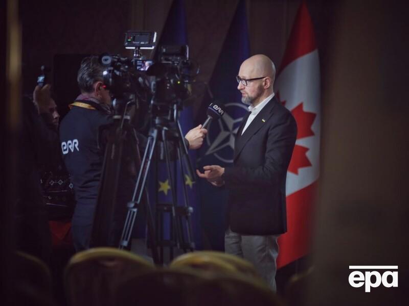 Яценюк считает, что Европа должна конфисковать активы РФ и призвать к этому США