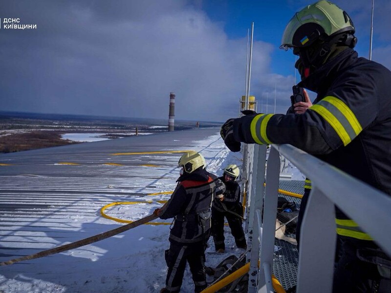 В "Укритті" ЧАЕС залишилися осередки тління після атаки російського дрона – ДСНС