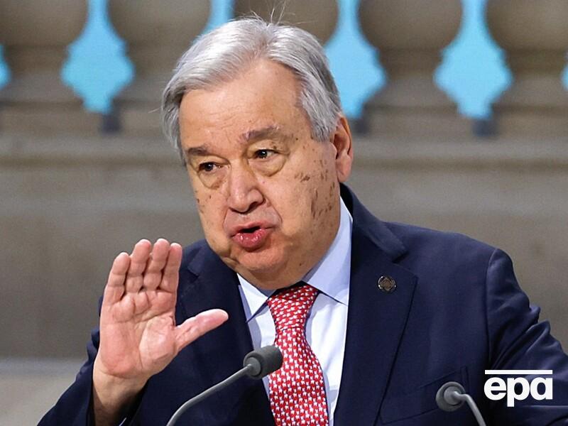 "Достаточно – это уж слишком". Генсек ООН призвал к срочной деэскалации в Украине