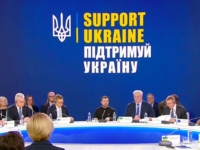 Зеленський відкрив у Києві конференцію світових лідерів "Підтримуй Україну". Трансляція