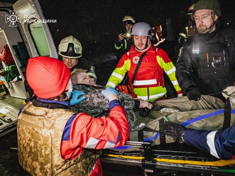 Ночью РФ била дронами по центру и спальным районам Харькова. Фото, видео