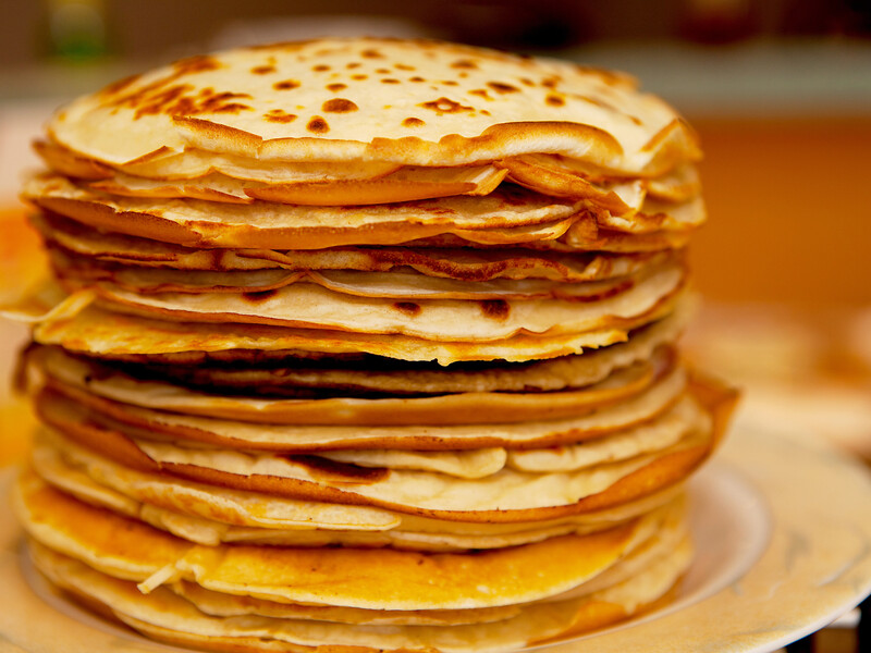 Традиційні українські млинці. Рецепт