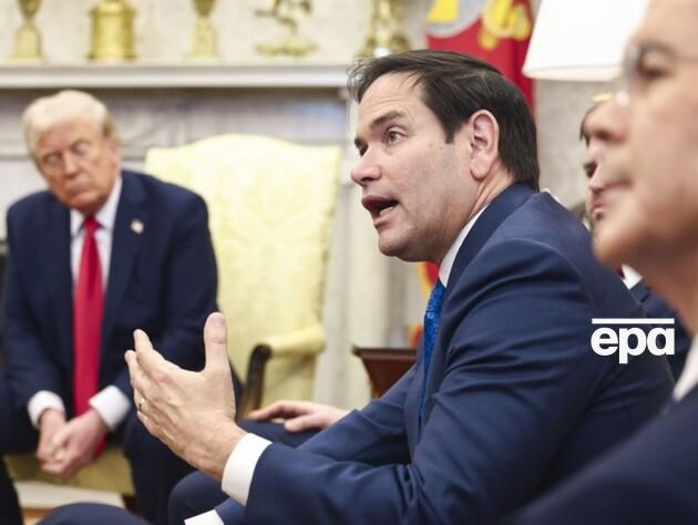 Рубио сказал, когда администрация США возобновит контакты с Украиной