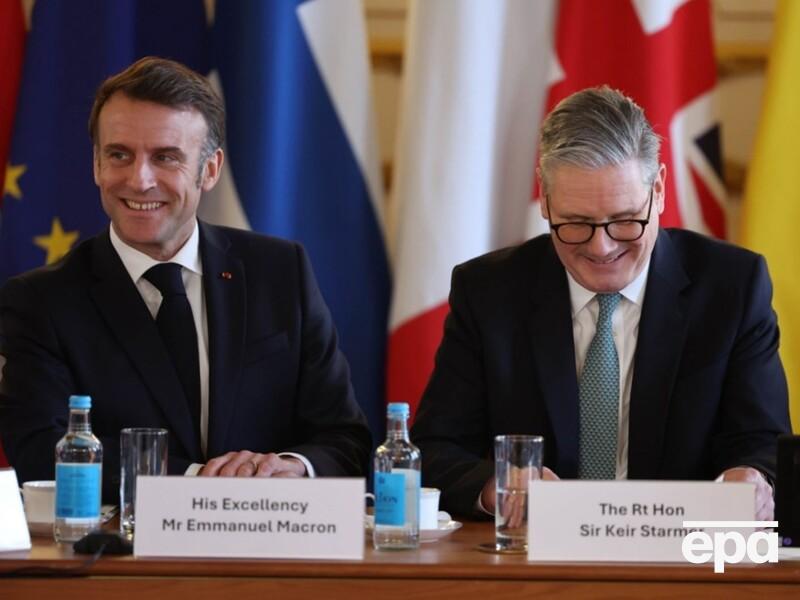Макрон и Стармер предлагают план перемирия на месяц без развертывания иностранного контингента в Украине