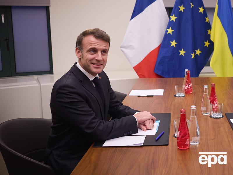 Макрон: Мир в Україні не можна укладати під диктатом Росії, хочу вірити, що США – на нашому боці