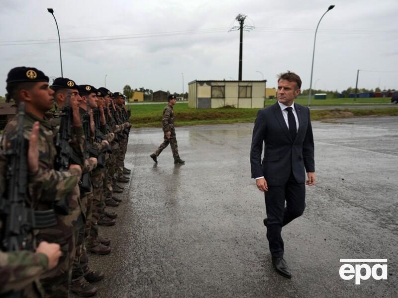 Рейтинг Макрона во Франции вырос после его заявлений в поддержку Украины
