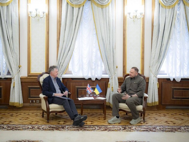 Ермак рассказал о встрече с советником премьер-министра Великобритании по вопросам национальной безопасности