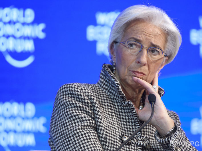Переговори про отримання Києвом чергового траншу МВФ відбуваються у правильному напрямі– Лагард