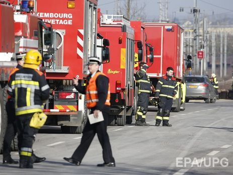 В Люксембурге столкнулись товарный и пассажирский поезда. Фоторепортаж