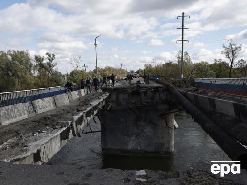 Українські війська в Харківській області знищили міст, яким росіяни перекидали свою техніку через Оскіл – ЗСУ