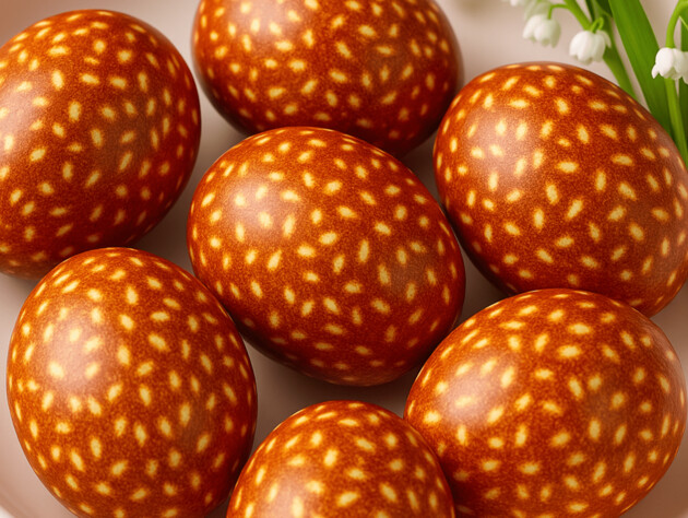 Скористайтеся цим способом – і крашанки завдяки рису вийдуть дуже симпатичними. Швидкий рецепт 