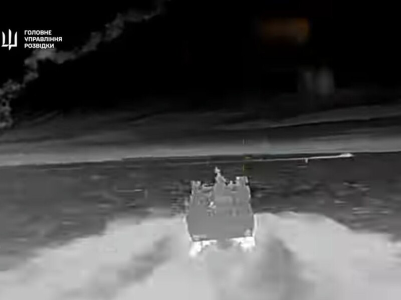 Дрони ГУР уразили десантні катери РФ у Криму