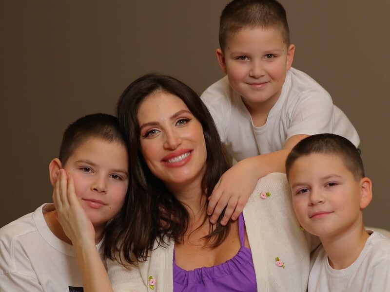 Зиневич показала развлечения своих сыновей от Тигипко