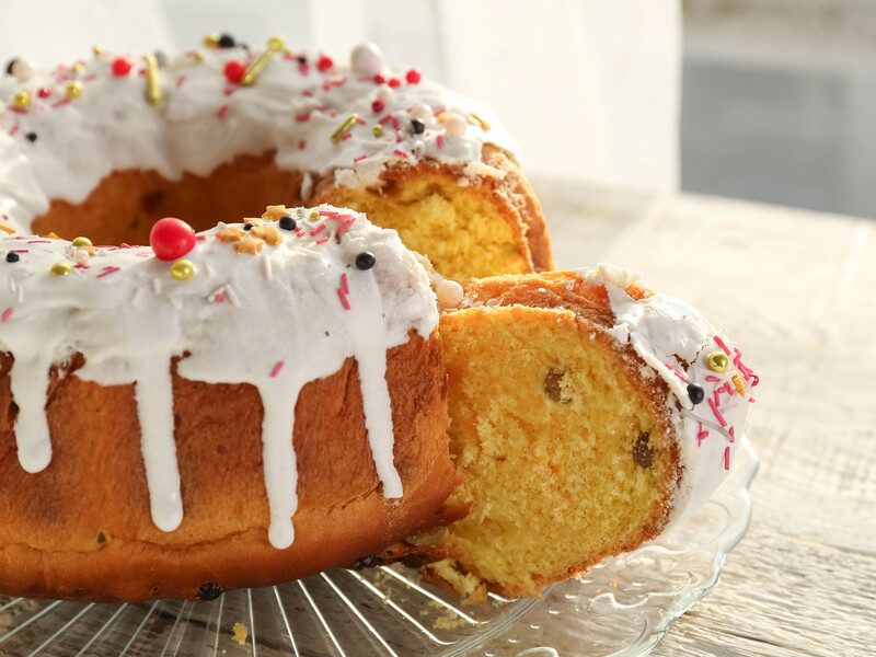 Замесите тесто по этому рецепту – и паска будет нежной, рыхлой и ароматной