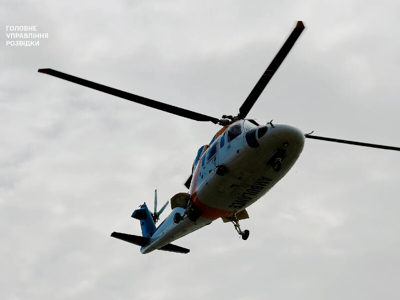Воєнна розвідка України отримала перший вертоліт-медевак Sikorsky за $1,5 млн