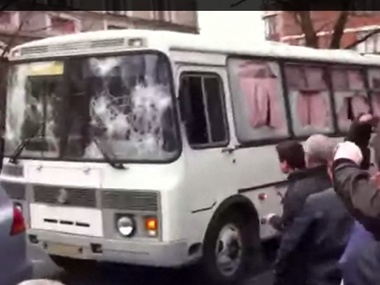 Харьковским сепаратистам, напавшим на автобус с бойцами ВВ, грозит срок до четырех лет