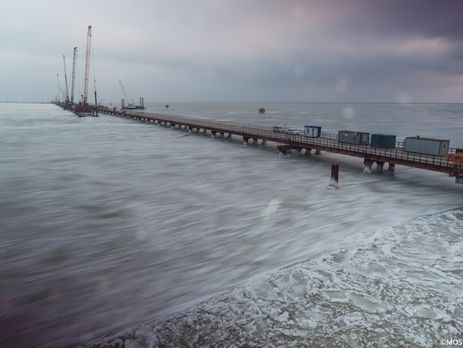 Строительство моста в забайкалье