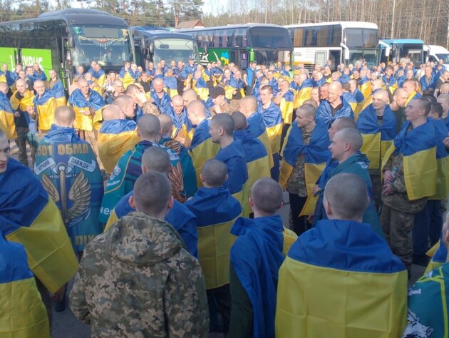 Украина вернула из плена 277 своих защитников