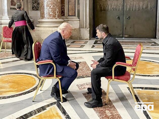 Вторая встреча Зеленского и Трампа в Ватикане не состоялась. В ОП назвали причину