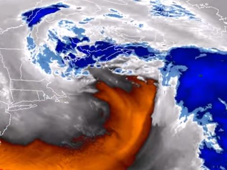 Ученые показали, как формируется шторм. Видео