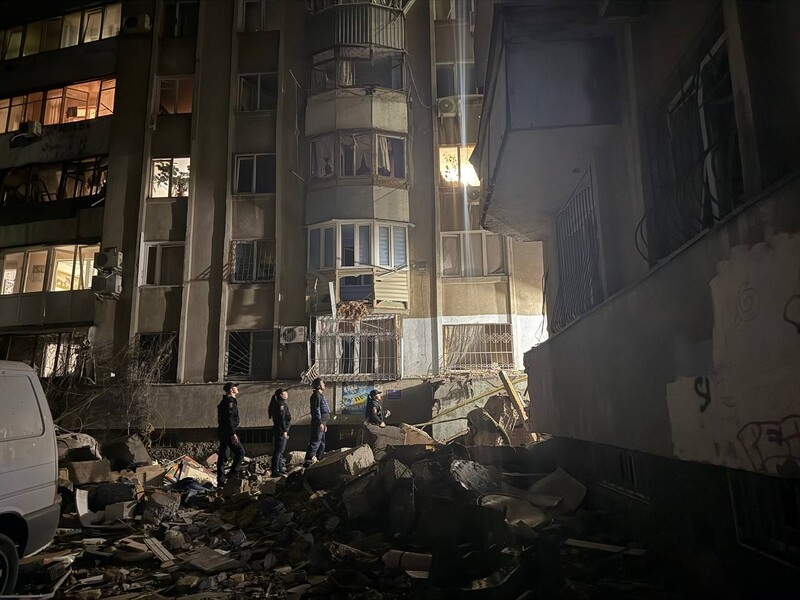 Ночью российские оккупанты атаковали Одессу дронами, есть погибшие и раненые