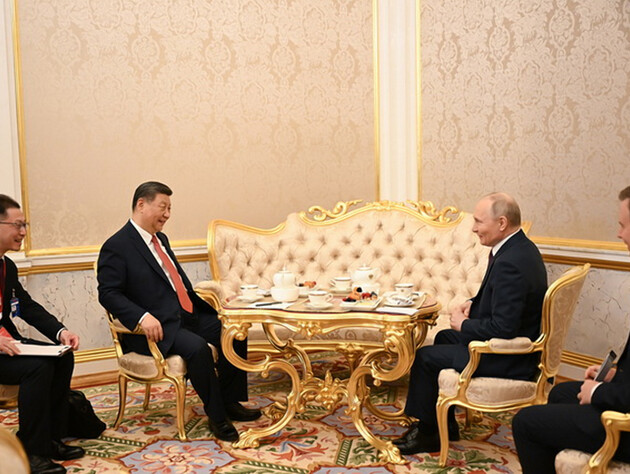 Путин и Си Цзиньпин во время встречи обсудили войну против Украины