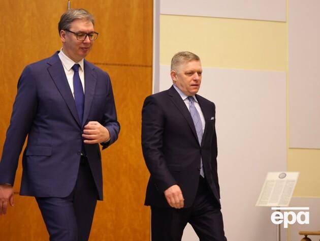 Вучич назвав зустріч із Фіцо в Москві 